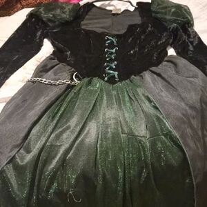 Spirit Black and Green Halloween Dress